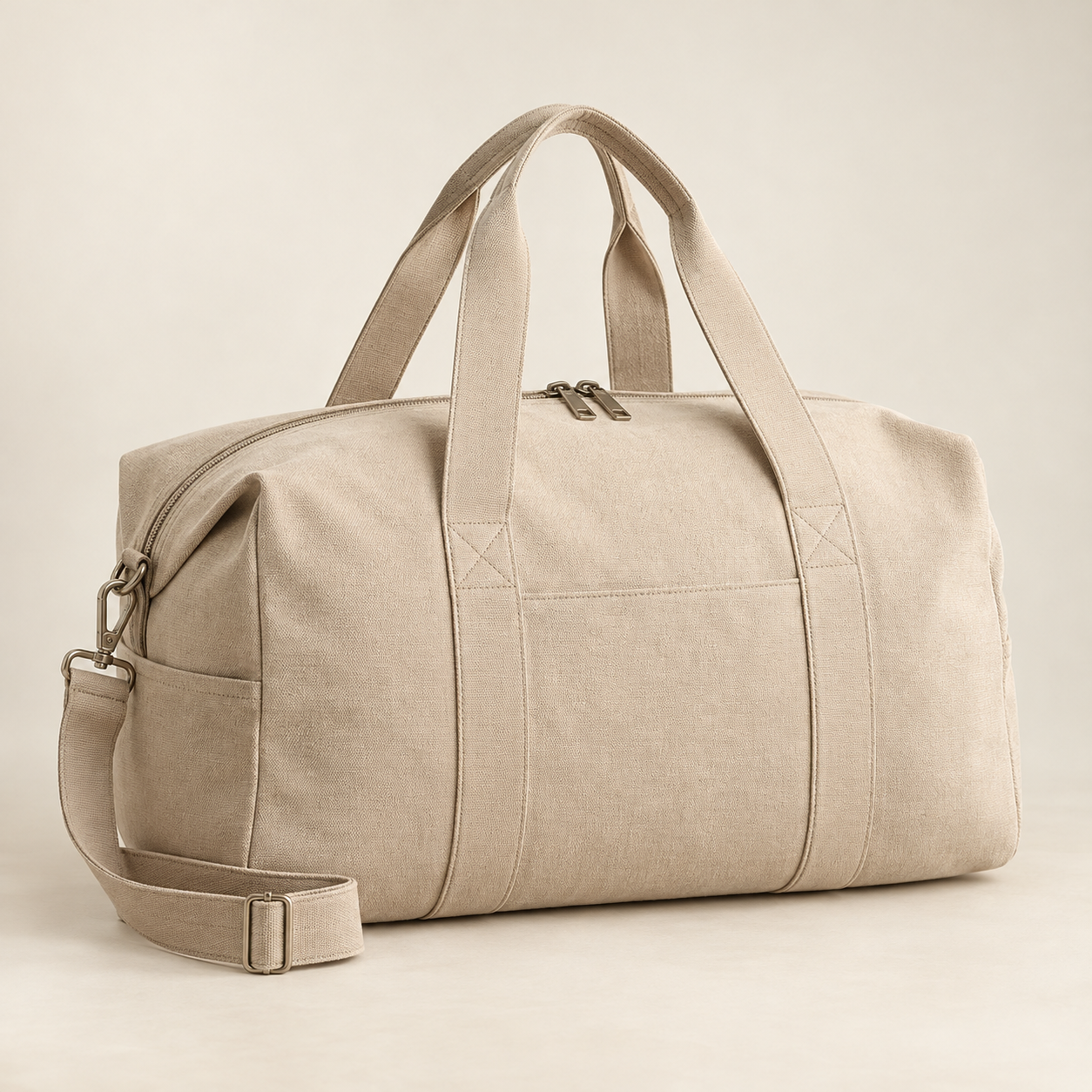 Original fictional Northline canvas weekender photograph